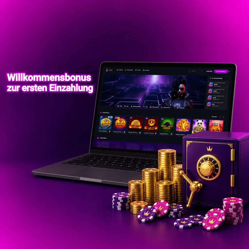 Queenspins Willkommensbonus: 100% bis EUR 5.000 plus 500 Freispiele bei der ersten Einzahlung sichern